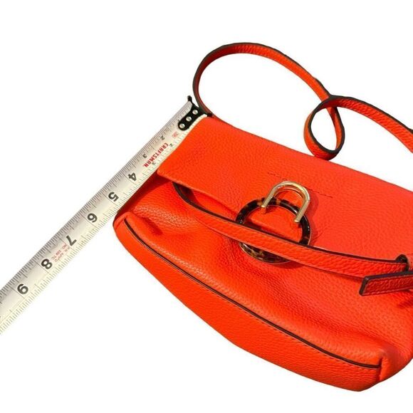 Vince Camuto Plums Leather Crossbody Bag blood orange - Picture 9 of 10